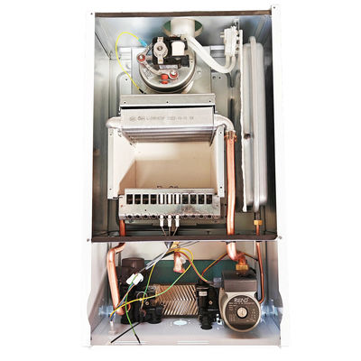 40kw الجدار الحالي شنقا فرن الغاز على الحائط المرجل الأخضر الباهت