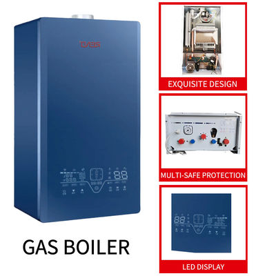 غلاية غاز مثبتة على الحائط من Blue Shell 40kw غلاية غاز معلقة على الحائط تحويل تردد غير متدرج