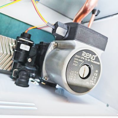 L1PB32-A (F4) 40Kw جدار جبل الغاز المرجل نمط الغلاف مع غلاف الفولاذ المقاوم للصدأ