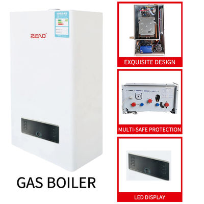 L1PB28-A (F4) 28Kw الحائط الفولاذ المقاوم للصدأ قذيفة الغاز المرجل نمط الغلاف