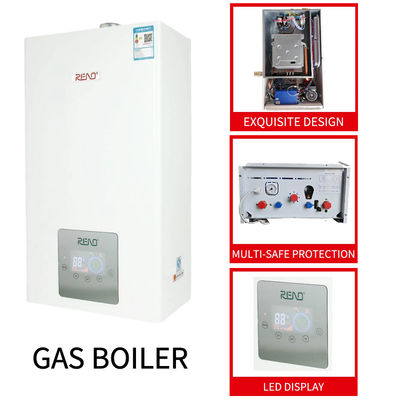 L1PB26-A (F4) الفولاذ المقاوم للصدأ قذيفة الغاز الماء الساخن غلاية الحائط نمط الغلاف 26Kw
