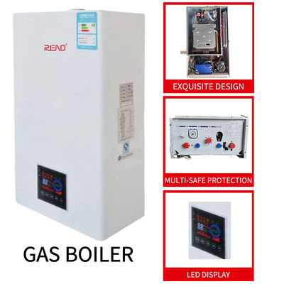 32-42KW غلاية غازية معلقة جدارية توفير الطاقة الغلاية المتكثفة معلقة جدارية